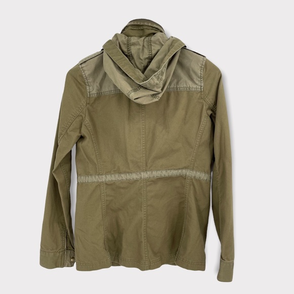 Lucky Brand Military Utility Field Hooded Jacket - Picture 2 of 8